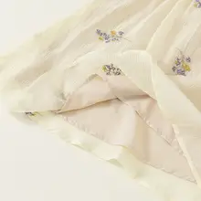 夏用 子供用ノースリーブ刺繍サロペットドレス【公 princess スタイル・エレガント】（セットアップ対応）