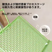 豪華な金属製セキセイインコ用大きな鳥かご【ペット用・家庭用・モダンデザイン】