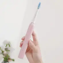 舒客 防水充電式音波電動歯ブラシ【カップル向け・ソフト毛・小型ヘッド・G32】