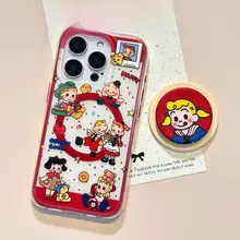 磁吸式スマホケース【可愛いデザイン・男女兼用・柔らか素材】