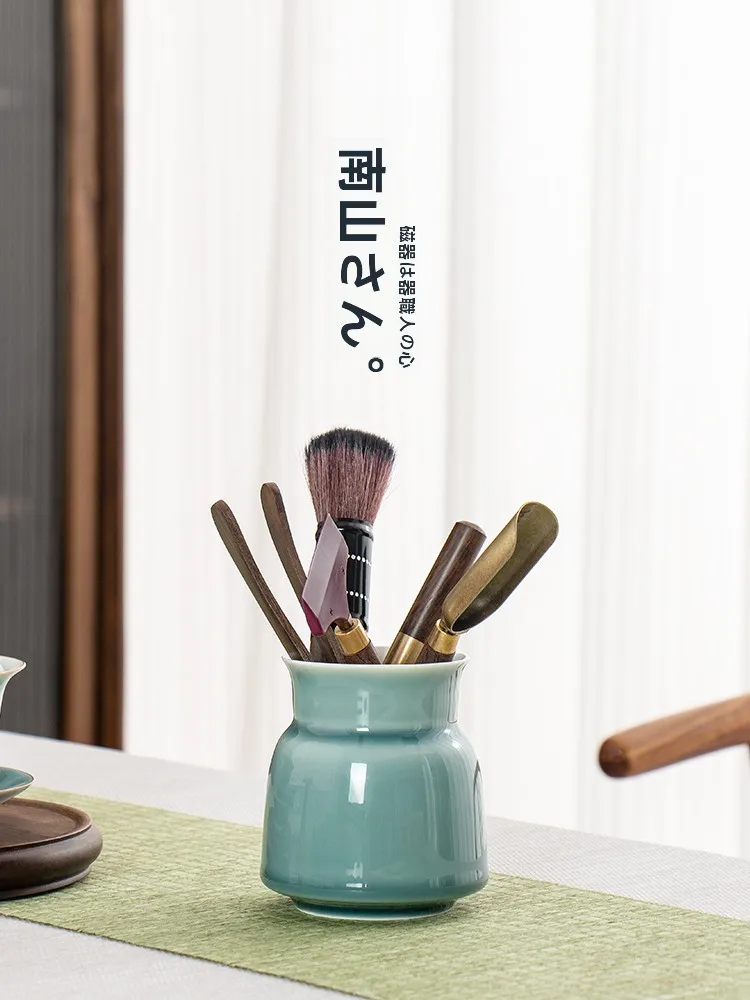 六君子茶道セット：黒檀木製の伝統的茶具セットが家庭で実現する日本の茶道体験