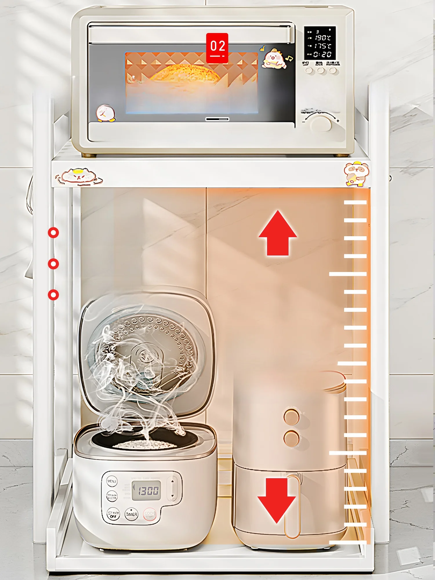 炊飯器ラックを買うなら、本当に必要な機能はどれ？