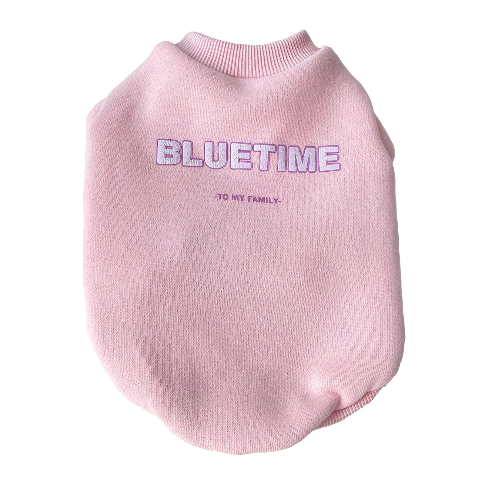 春用の犬服：bluetime/藍時間の柔らかさと保温性を実証