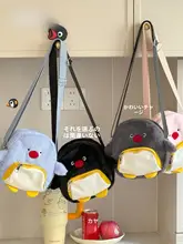 愛らしいペンギンのぬいぐるみショルダーバッグ【子供用・かわいいデザイン・収納力抜群】