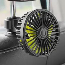 後部座席用USB接続小型ファン【車載エアコン用・冷却機能付き】