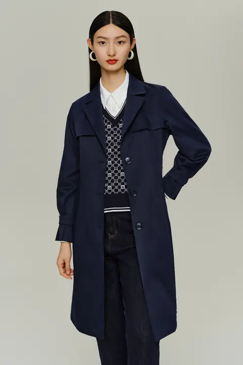 エレガントなチェルシーコート【秋用・長袖・女性用】