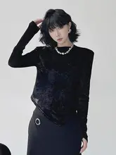 Tシャツ レディース パッド入り 着痩せ タイト インナー 春秋 着回し デザイン性 トップス