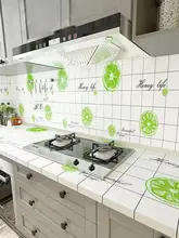 高温耐性の油汚れ防止シート【自己粘着・キッチン用・壁やタイルに貼り付け可能】
