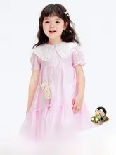 子供用夏ワンピース【可愛いパフスリーブ・プリンセススタイル・おしゃれデザイン】