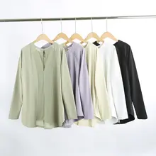 女性用速乾性長袖Tシャツ【フィット・ランニング・ヨガ・大きいサイズ】