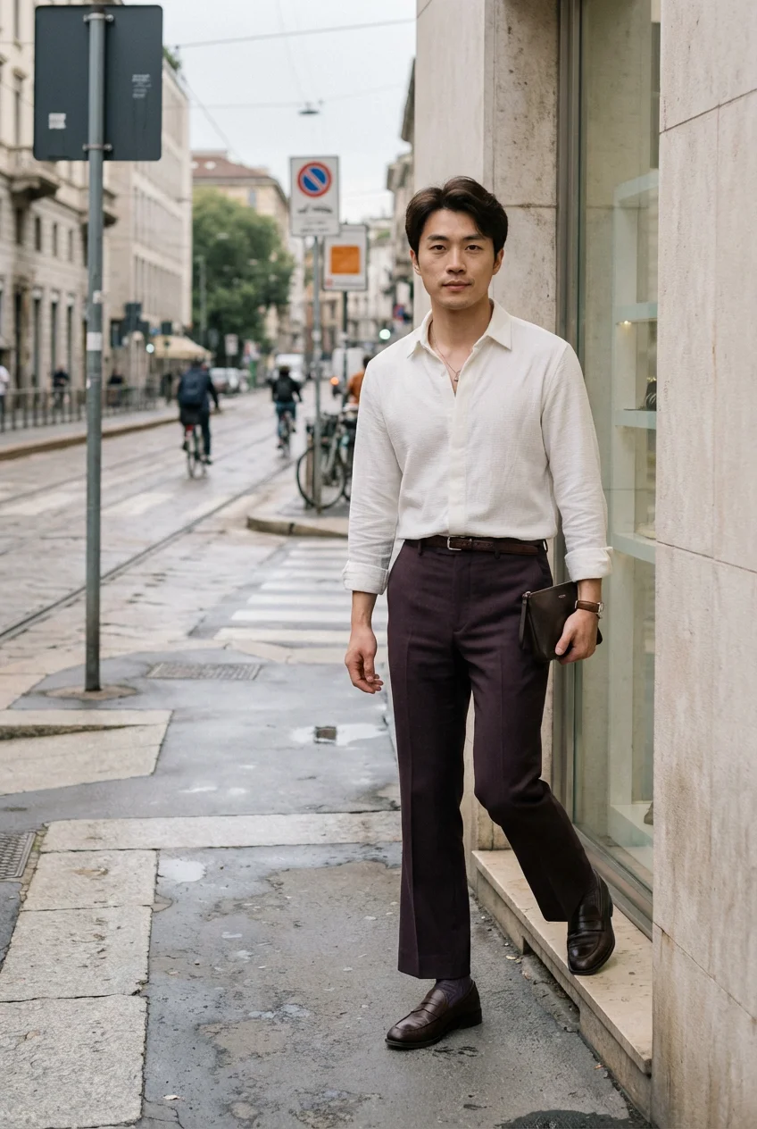 春コーデ メンズの選び方完全ガイド｜シルエット・素材・色の3つのポイント