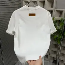 ユニセックス 夏用 丸首半袖 Tシャツ【極上の柔らかさ・カジュアル・オーバーサイズ】