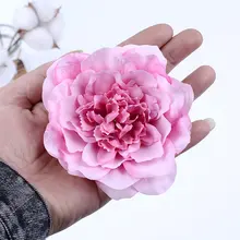 リアルな復古ボタン花【造花・シルクフラワー・手作り装飾材料】