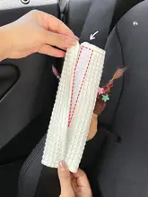 可愛いデザインの安全ベルトショルダーパッド【高級感ある柔らかさ・汎用タイプ】（セットアップ 対応）