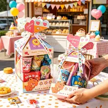 ギフトボックス 紙袋 空箱 お菓子入れ キャンディ クッキー 手土産 こどもの日 プレゼント キッズ 男の子 女の子