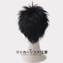 黒色短髪のコスプレウィッグ【黒子のバスケ・日向順平】