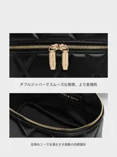 斜め掛け用のダイヤモンドキルティングデザインミニバッグ【チェーンストラップ付き】