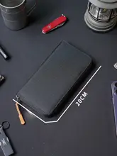 長財布型ファスナー付きスマートフォン用パスポートケース【カードポケット付き・コイン入れ  ・名刺入れ一体型】