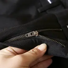 ビジネスカジュアルパンツ【四方向ストレッチ・秋冬厚手・スリムストレート】