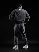 スウェット シャツ パンツ 秋冬 男性 ゆったり カジュアル スポーツ セット