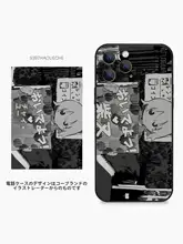 列車イラストデザインのスマートフォンケース【AppleやHuawei、Xiaomi対応】