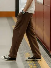 快適な着心地のカジュアルなストレートパンツ【コットンブレンド・一穿きで魅力的】