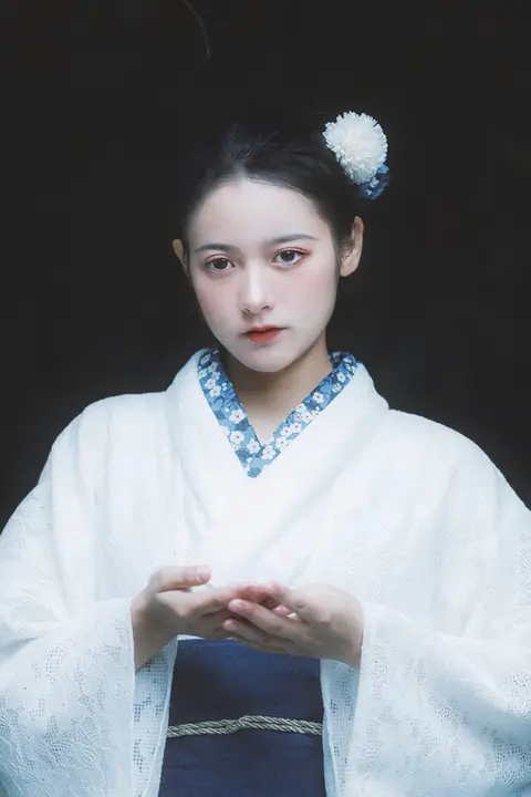 和装用襟付き重ね半衿【美容衿・洗える素材・和服アクセサリー】（セットアップ対応）