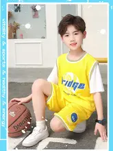 子供用 バスケットボールジャージ スーツ 夏半袖ショーツ