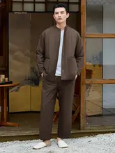 ビジネスマン用 冬用パジャマ【長袖・ロングパンツ・襟付き・極上の柔らかさ】（セットアップ対応）