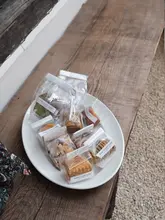 食品用ミニ透明密封袋【鉄製ワイヤーエッジ付き・お菓子やパン用】