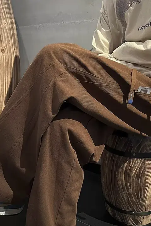マルチポケット カーゴパンツ メンズ 秋 ルーズストレート