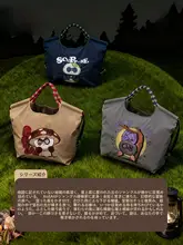Camel おしゃれな刺繍入りキャメルトートバッグ【リュック・通勤・旅行用】