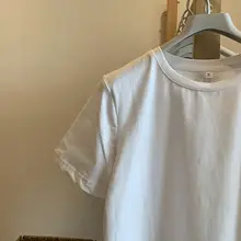 極上の柔らかさの白Tシャツ【レディース・夏用・コットン・短袖・スリムフィット・ベーシックデザイン】