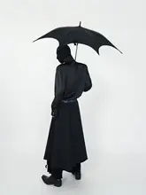 国風中華スタイル立ち衿長袖シャツ【高級感あるサテン・シワ防止・和服風】
