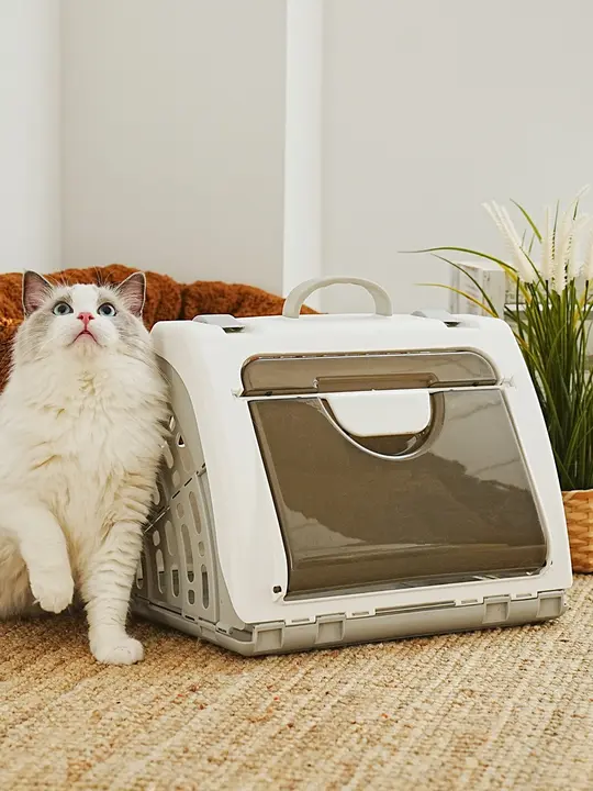 折りたたみ式キャリーバッグ【猫用・犬用・旅行用・車載対応】