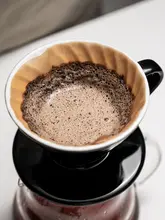 手軽に楽しめるコーヒーセット【陶製フィルター・高硼硅ガラスシェアポット・304ステンレス製ドリッ  プポット】
