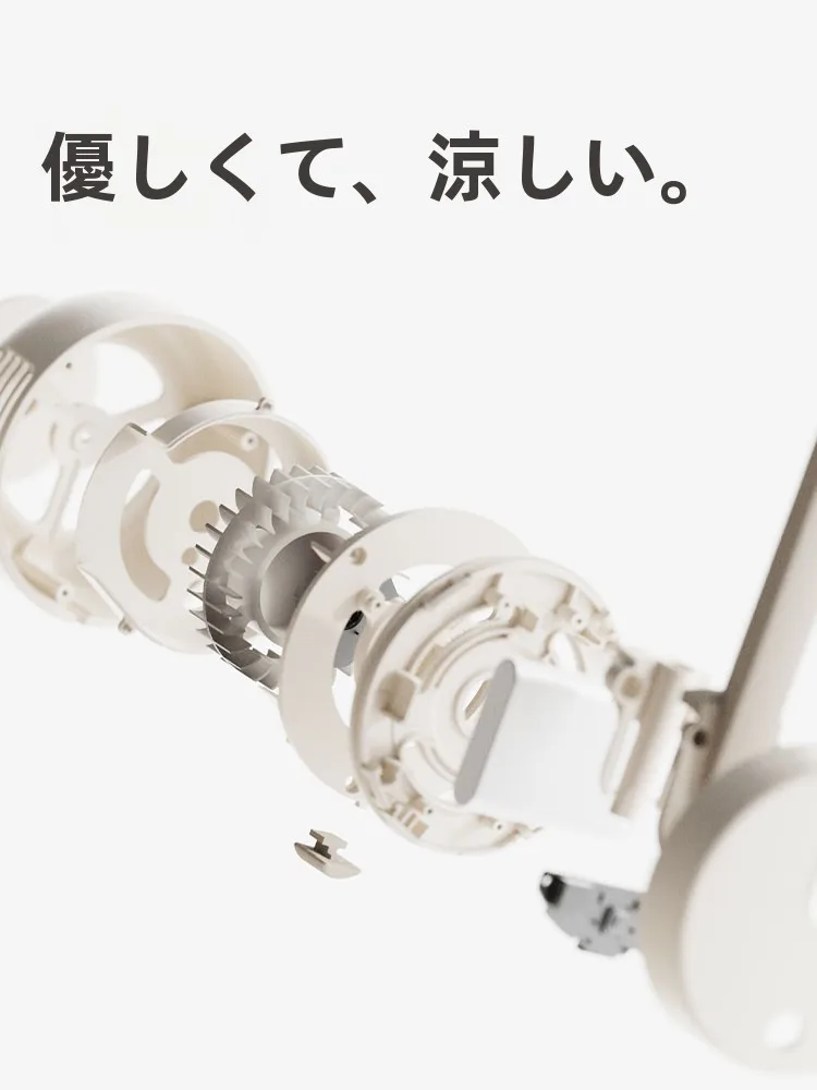 夏用ポータブルUSB充電式ネックファン：静音・コンパクトデザインで通勤や外出に最適