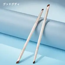 デュアルヘッドアイライナーブラシ【シザースデザイン・細部メイクアップ用】