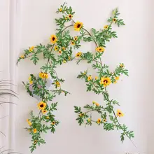 フェイクグリーンつる植物【リビング壁面装飾・エアコンパイプカバー・バルコニー用】