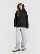 フード付き暖かさが際立つ女性用カーディガン【アウトドア・厚手・冬用】