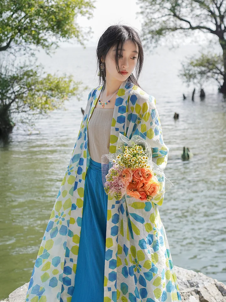 Qingshan Muyu オリジナル漢服 スーツ