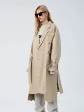 秋冬用 防風防水ロングコート【レトロデザイン・デコンストラクション・女性用】