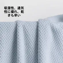 洁丽雅 パイナップルチェックタオル【家庭用・ソフト・吸水性・大判・男女兼用】