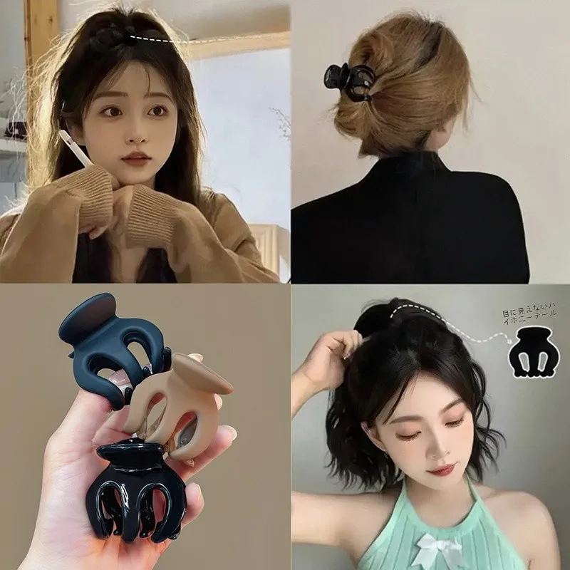 ハーフアップ用南瓜型ヘアクリップ：隠れボリュームアップデザインの実用性と適用シーン