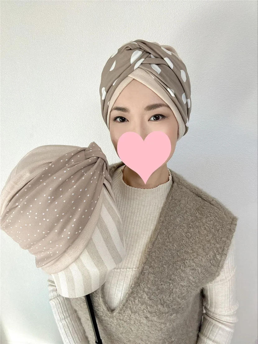 ロングヘア用 ナイトキャップ としてのレトロドットデザインヘッドカバーの実用性とシーン別評価