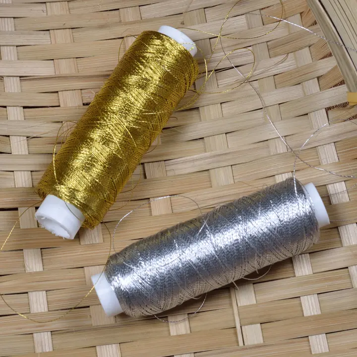 DIY金糸銀糸手縫い糸