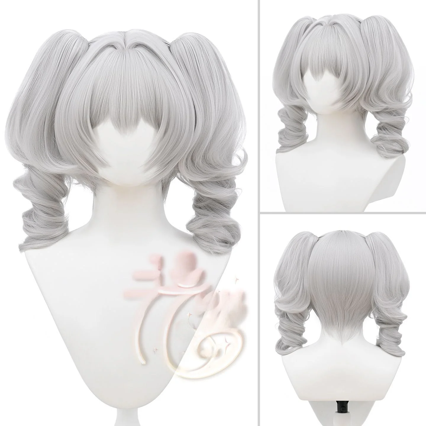 2026年おすすめのロングヘアスタイルは？ロリータ風のシルバーグレーローマンカールが解決する自然な髪型の悩み