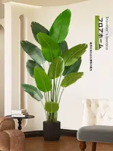 バナナの木 偽植物 屋内 リビング 大型 鉢植え 装飾 木 高級感