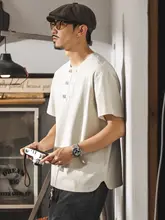 ポロシャツ Tシャツ メンズ 半袖 チャイナテイスト ヴィンテージ ルーズ トップス 夏