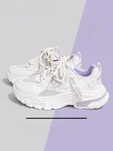 HuiAlai 公式ブランドストア 正規品 女性用靴 分厚いスニーカー